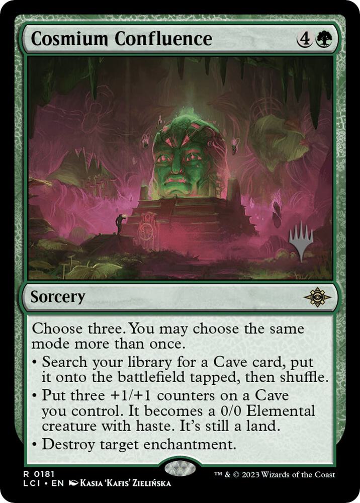 Cosmium Confluence (181) [The Lost Caverns of Ixalan Promos]