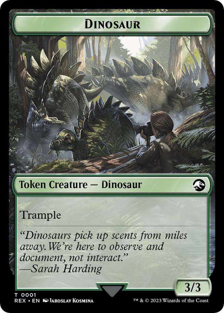 Dinosaur Token (1) [Jurassic World Collection]