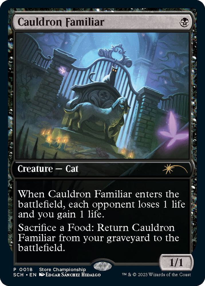 Cauldron Familiar (18) [Game Day Promos]