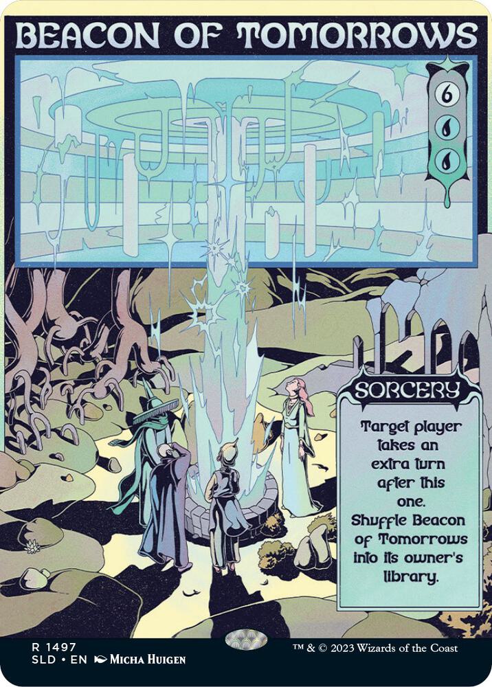 Beacon of Tomorrows (1497) [Secret Lair Drop] [Borderless]