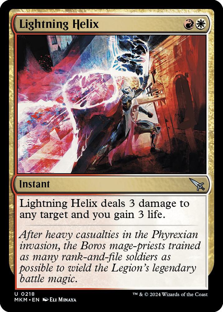 Lightning Helix (218) [Murders at Karlov Manor]