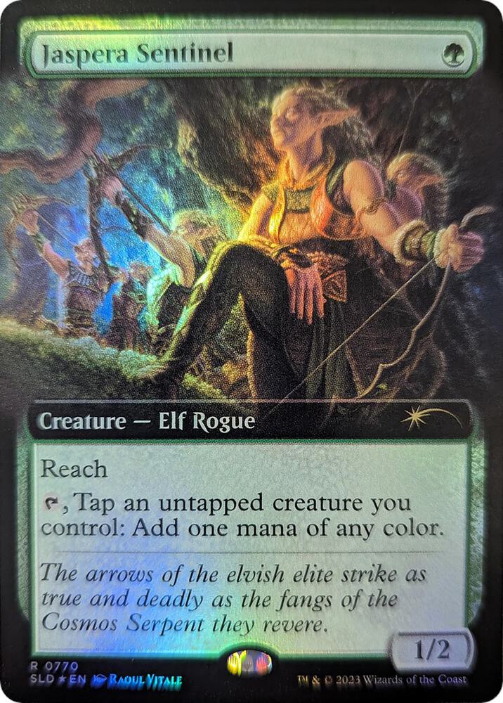 Jaspera Sentinel (Extended Art) (770) [Secret Lair Drop] [Extended Art]