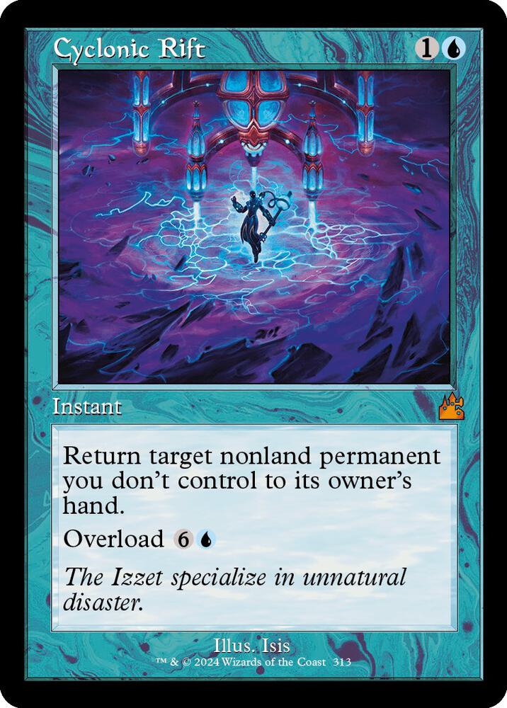 Cyclonic Rift (Retro Frame) (313) [Ravnica Remastered]