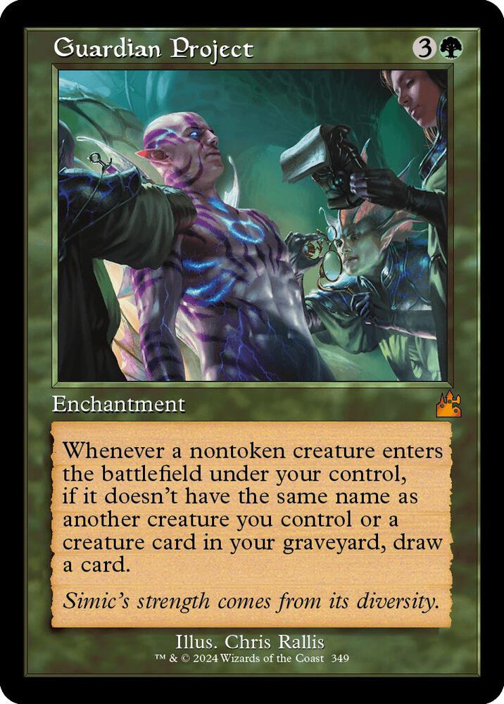 Guardian Project (Retro Frame) (349) [Ravnica Remastered]