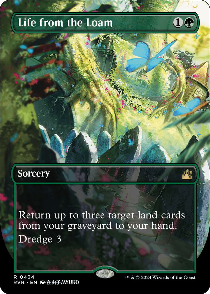 Life from the Loam (Anime Borderless) (434) [Ravnica Remastered] [Borderless]