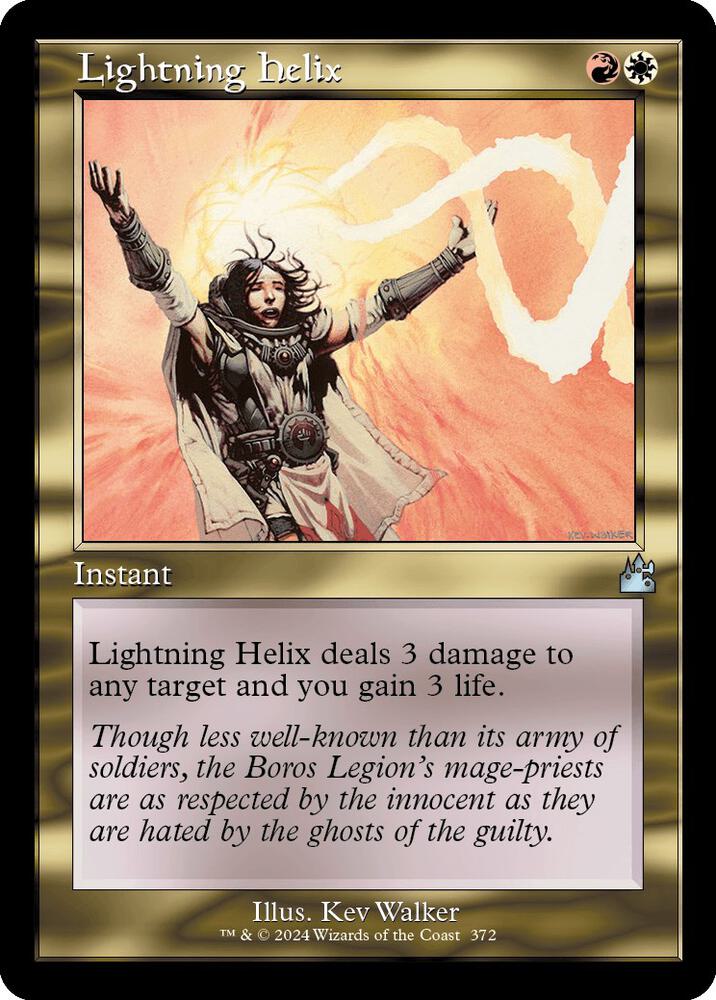 Lightning Helix (Retro Frame) (372) [Ravnica Remastered]