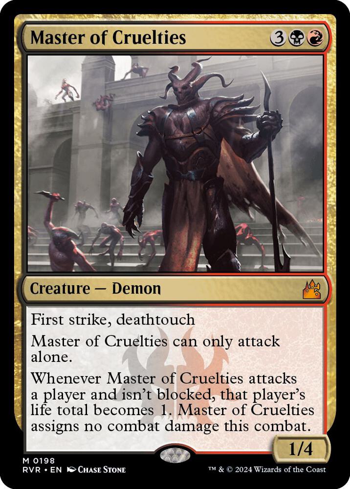 Master of Cruelties (198) [Ravnica Remastered]