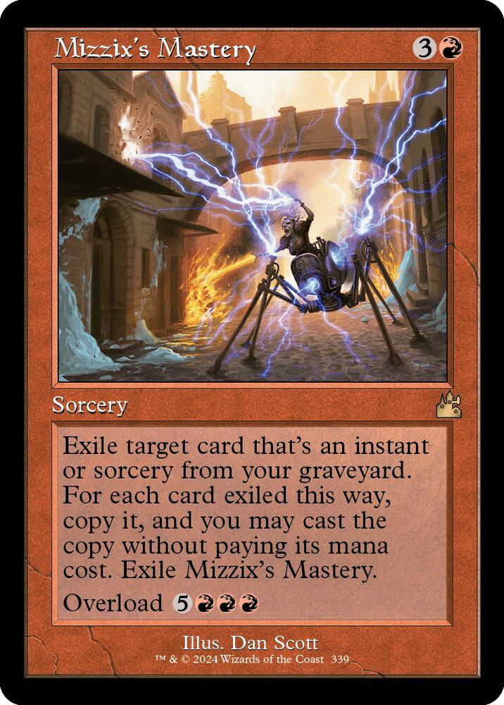 Mizzix's Mastery (Retro Frame) (339) [Ravnica Remastered]