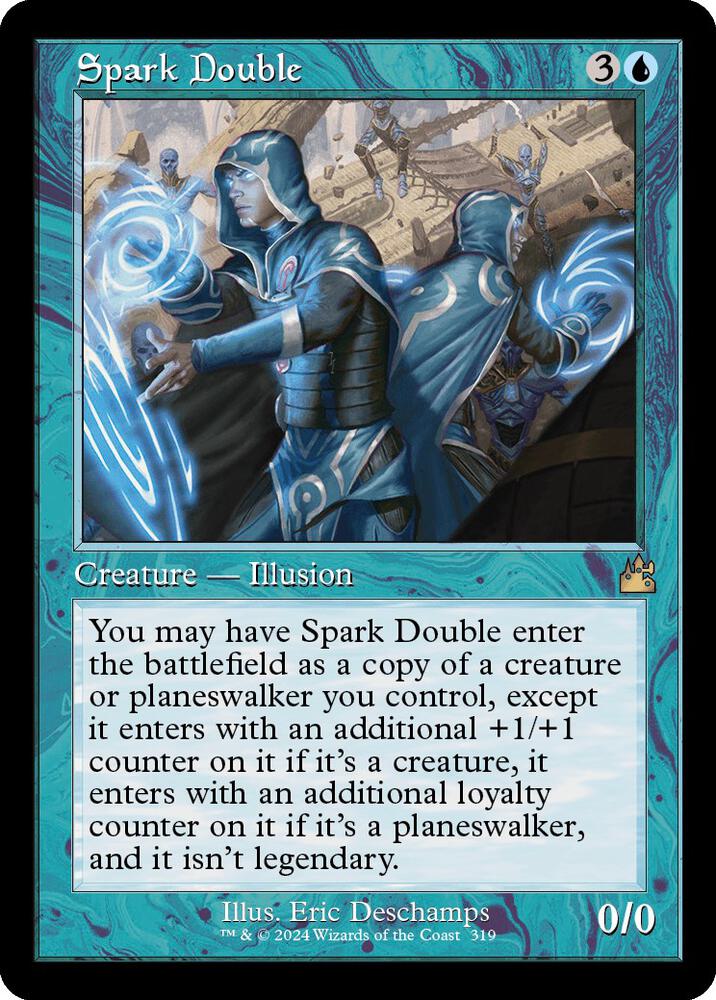Spark Double (Retro Frame) (319) [Ravnica Remastered]