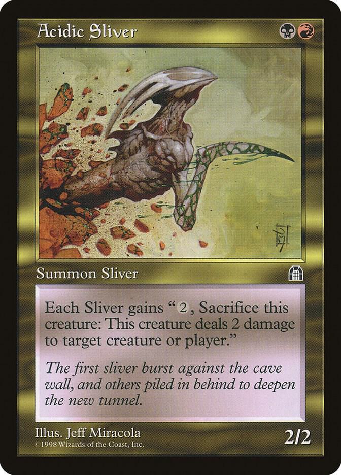 Acidic Sliver (126) [Stronghold]