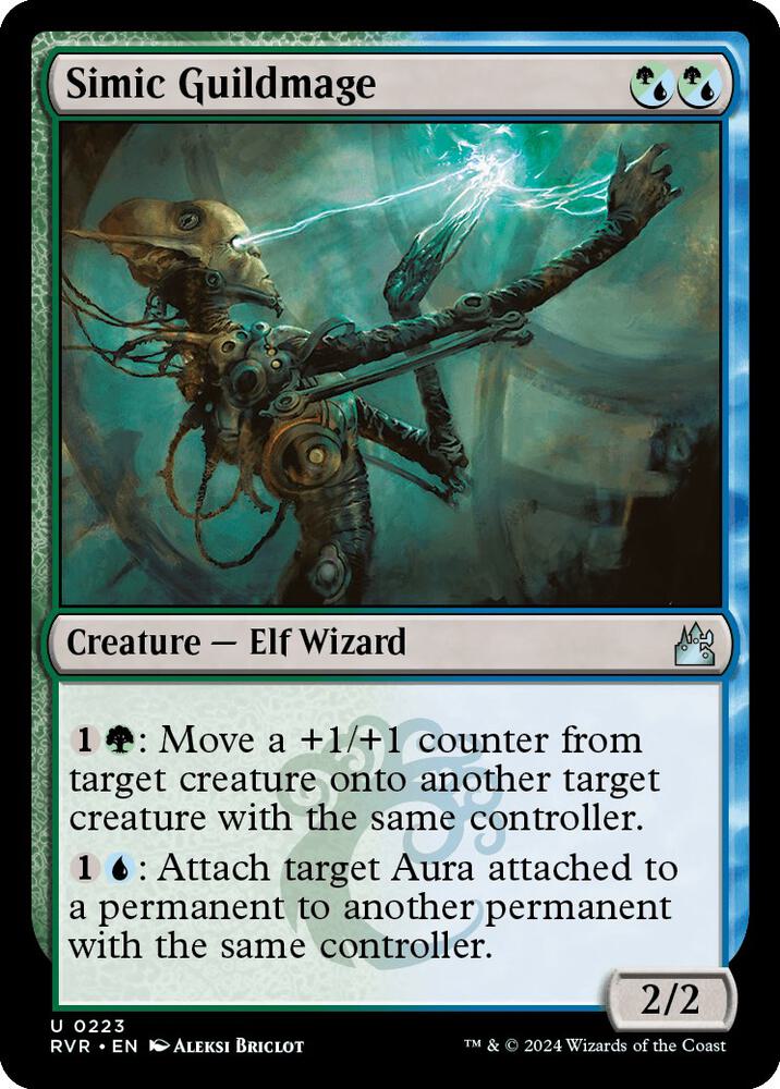 Simic Guildmage (223) [Ravnica Remastered]