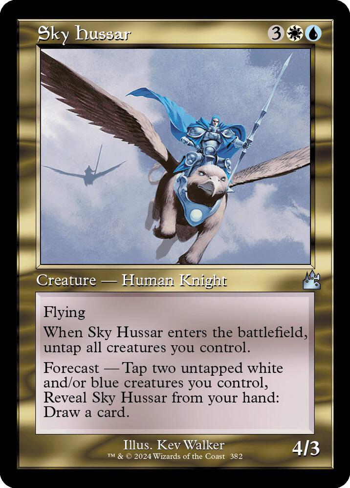 Sky Hussar (Retro Frame) (382) [Ravnica Remastered]