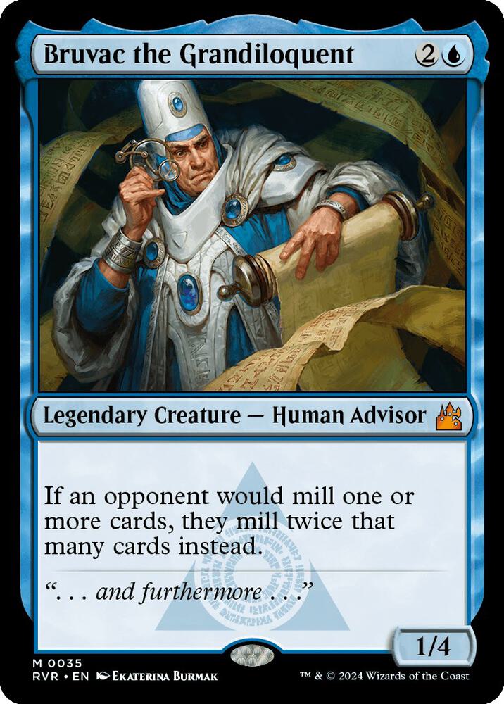 Bruvac the Grandiloquent (35) [Ravnica Remastered]