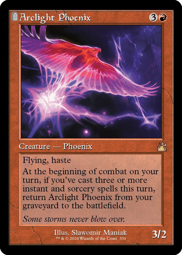 Arclight Phoenix (Retro Frame) (331) [Ravnica Remastered]