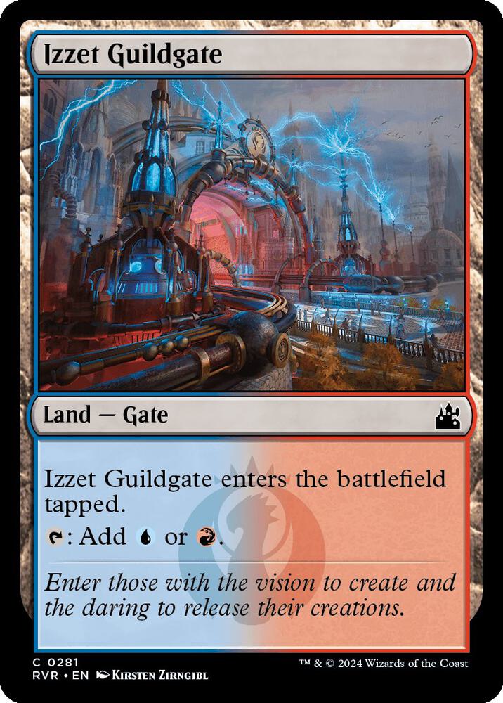 Izzet Guildgate (281) [Ravnica Remastered]