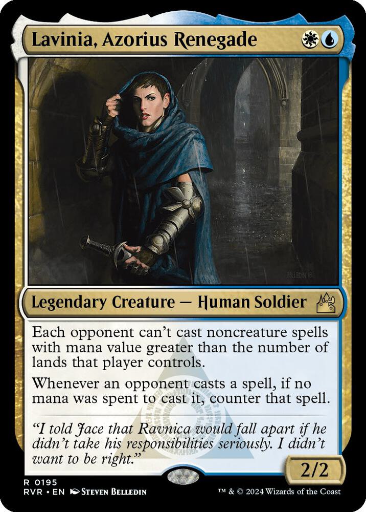 Lavinia, Azorius Renegade (195) [Ravnica Remastered]