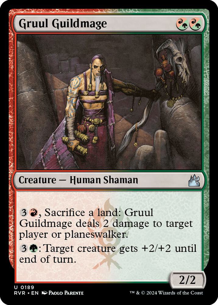 Gruul Guildmage (189) [Ravnica Remastered]