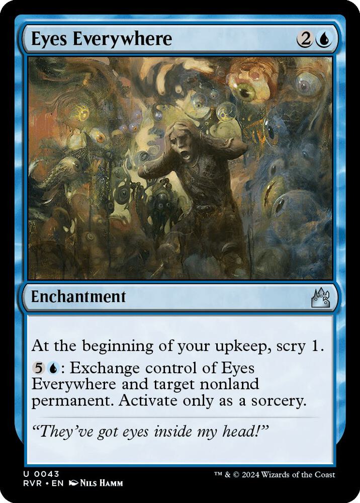 Eyes Everywhere (43) [Ravnica Remastered]