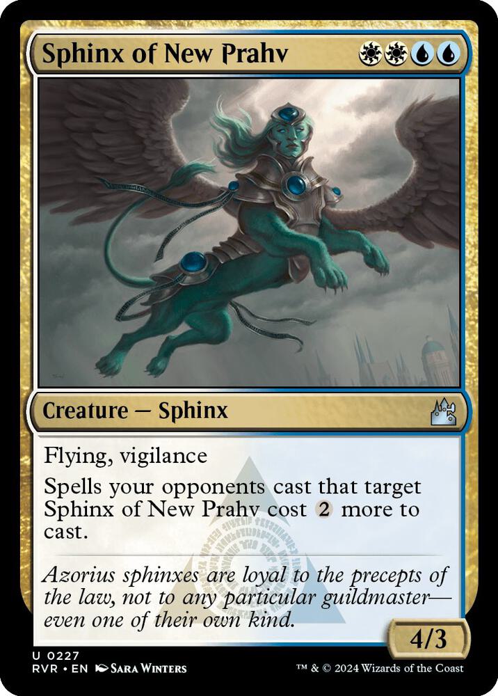 Sphinx of New Prahv (227) [Ravnica Remastered]