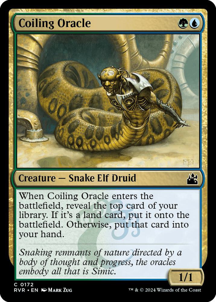 Coiling Oracle (172) [Ravnica Remastered]