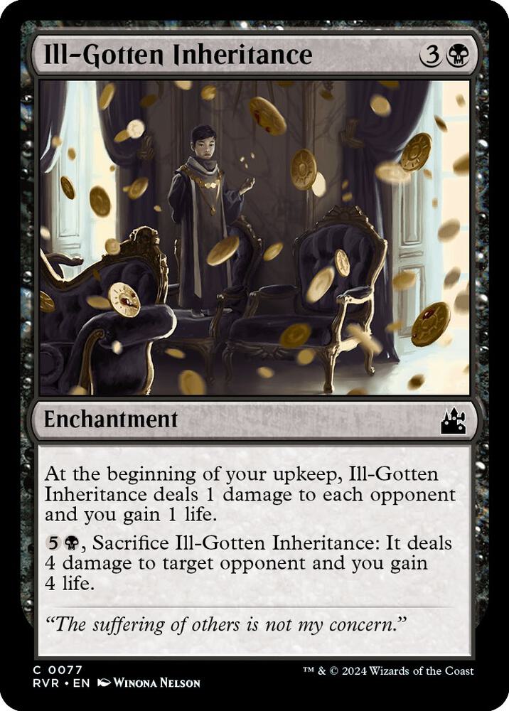 Ill-Gotten Inheritance (77) [Ravnica Remastered]