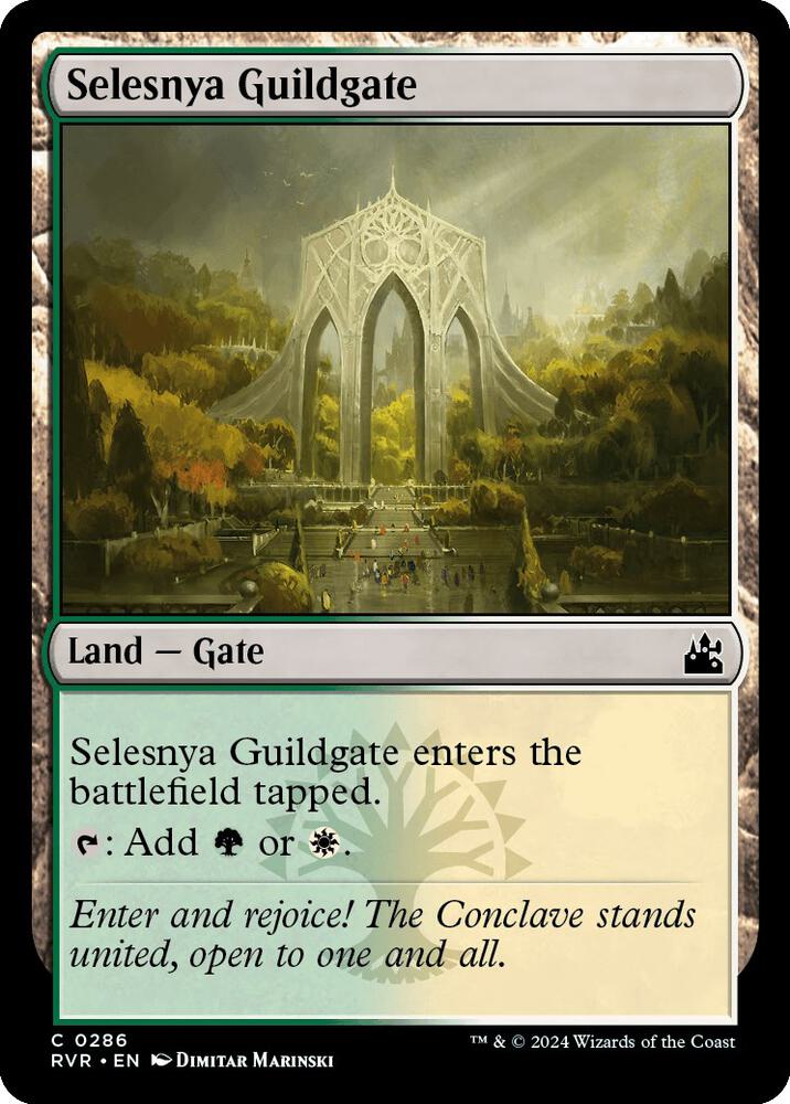 Selesnya Guildgate (286) [Ravnica Remastered]