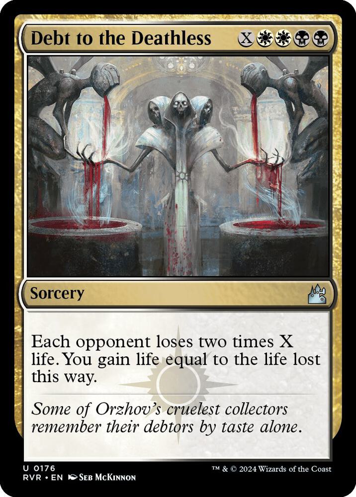 Debt to the Deathless (176) [Ravnica Remastered]