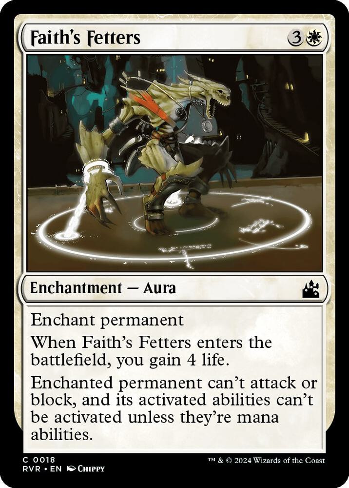 Faith's Fetters (18) [Ravnica Remastered]