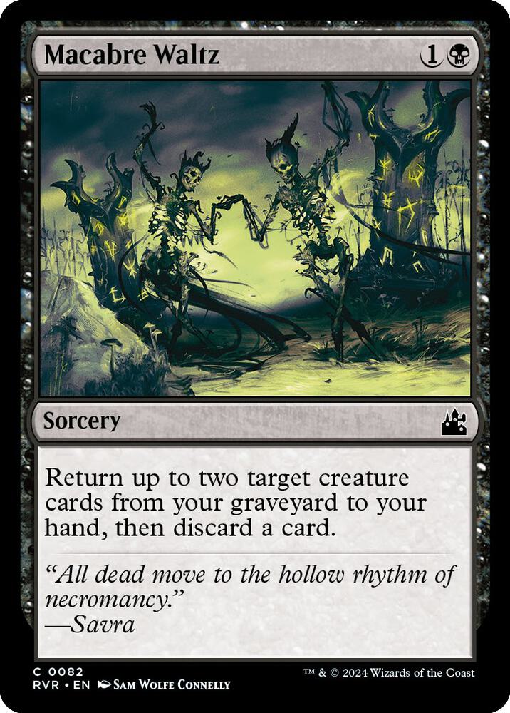 Macabre Waltz (82) [Ravnica Remastered]