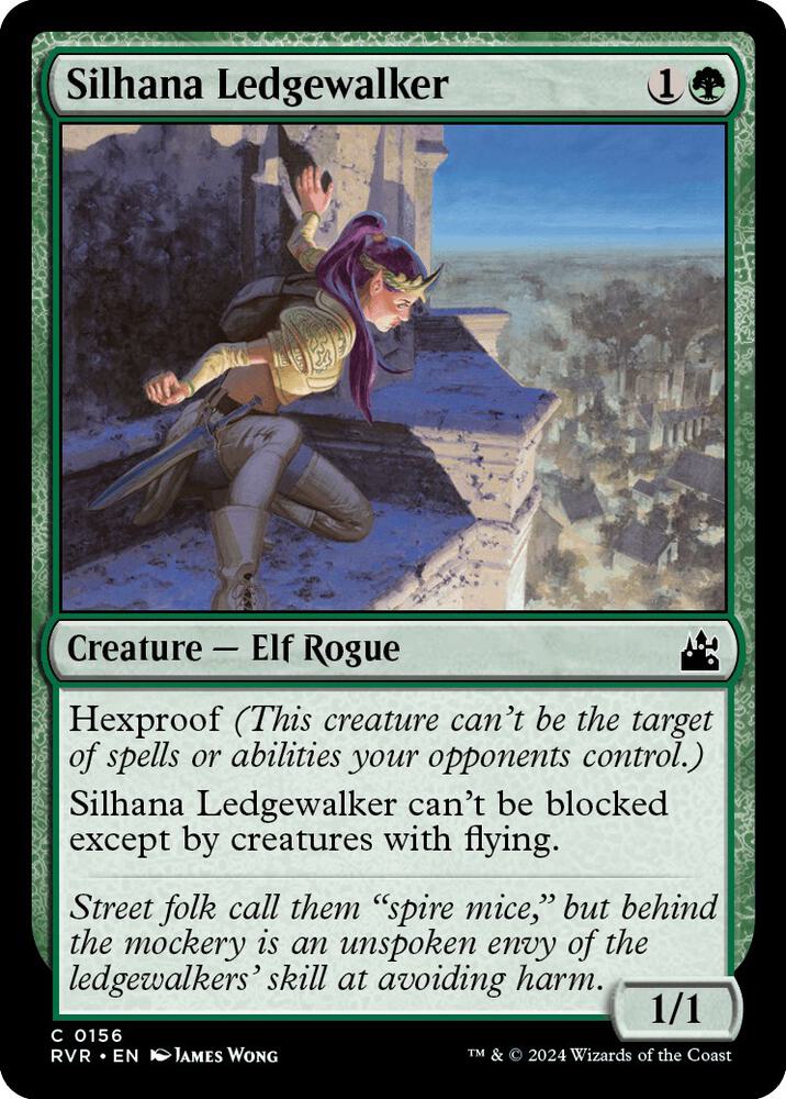 Silhana Ledgewalker (156) [Ravnica Remastered]