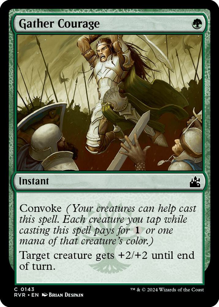 Gather Courage (143) [Ravnica Remastered]