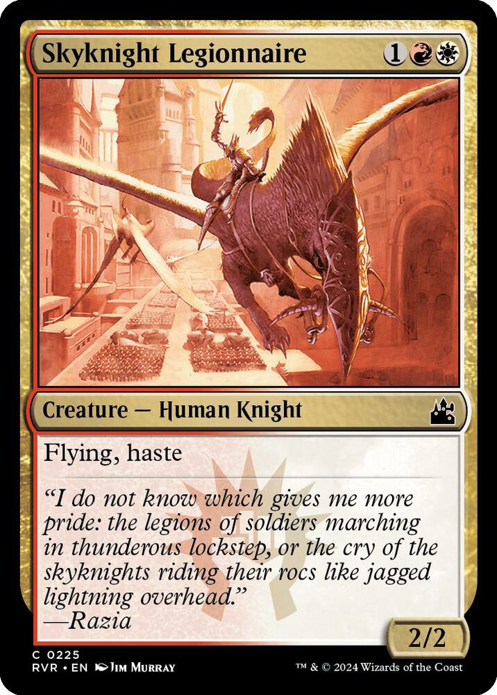 Skyknight Legionnaire (225) [Ravnica Remastered]