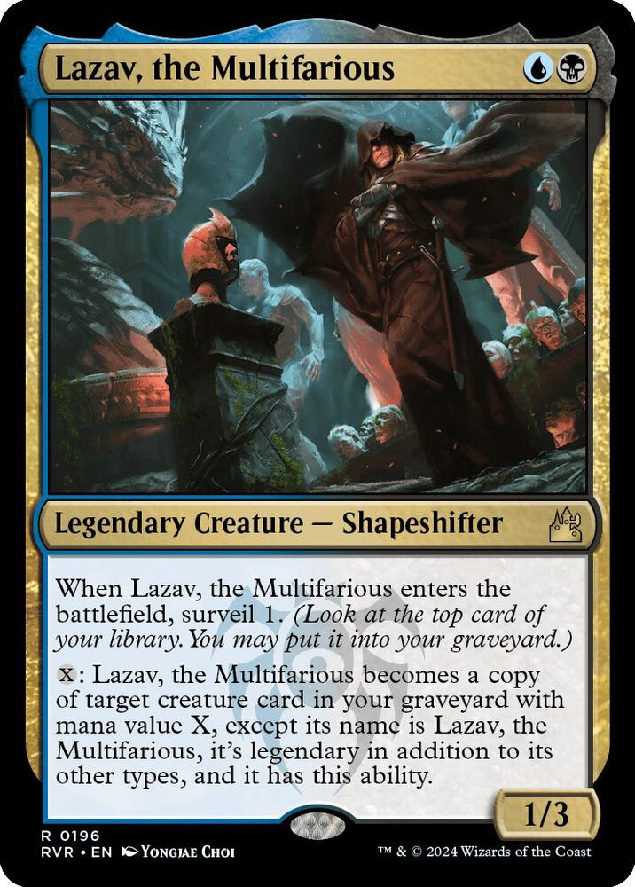 Lazav, the Multifarious (196) [Ravnica Remastered]