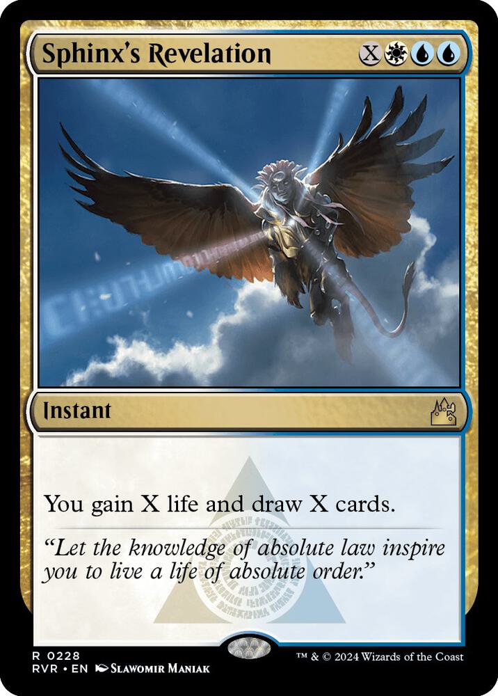 Sphinx's Revelation (228) [Ravnica Remastered]