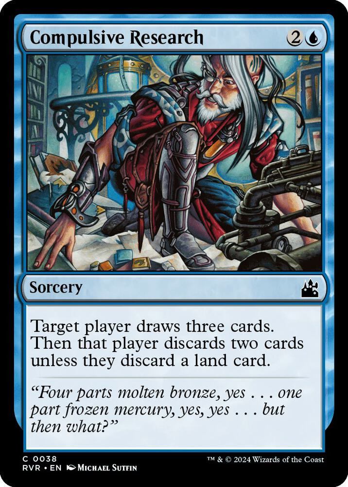 Compulsive Research (38) [Ravnica Remastered]
