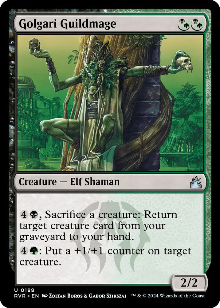 Golgari Guildmage (188) [Ravnica Remastered]