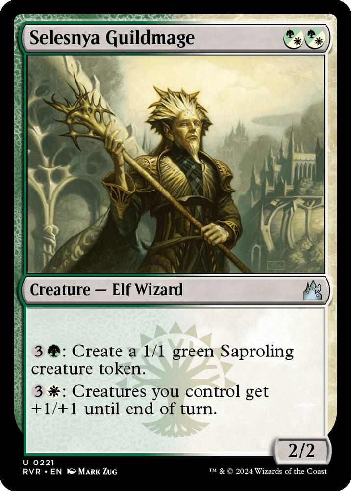 Selesnya Guildmage (221) [Ravnica Remastered]