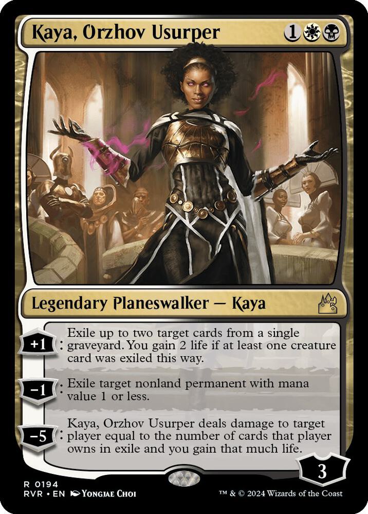 Kaya, Orzhov Usurper (194) [Ravnica Remastered]