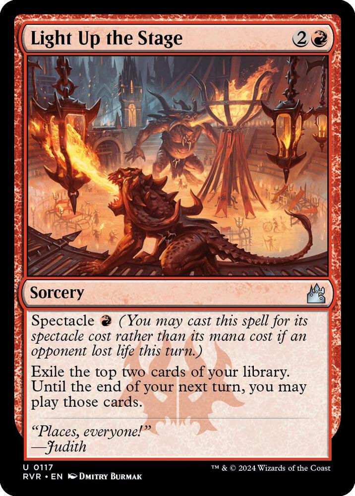 Light Up the Stage (117) [Ravnica Remastered]