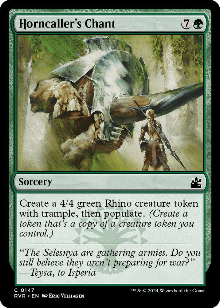 Horncaller's Chant (147) [Ravnica Remastered]