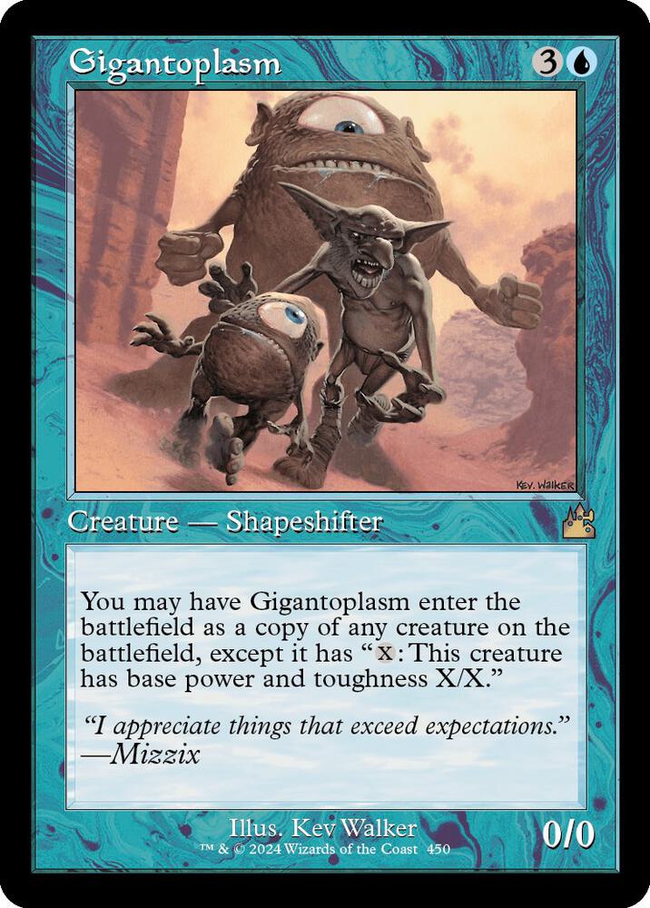 Gigantoplasm (Retro Frame) (450) [Ravnica Remastered]