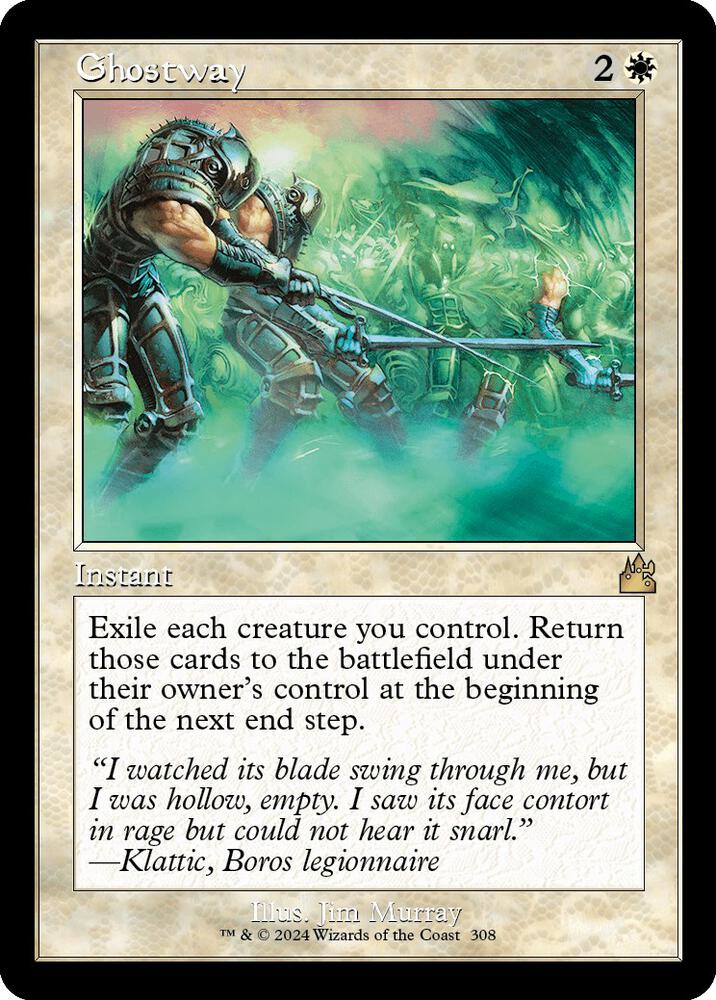 Ghostway (Retro Frame) (308) [Ravnica Remastered]