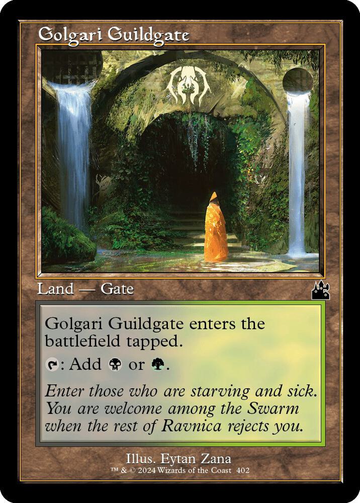 Golgari Guildgate (Retro Frame) (402) [Ravnica Remastered]