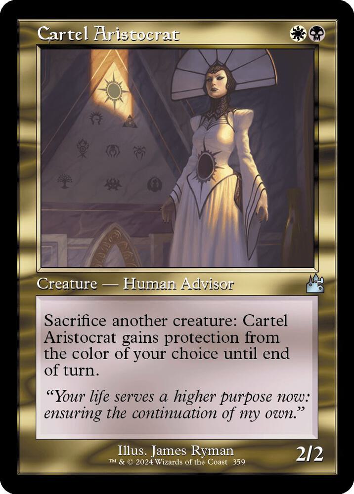 Cartel Aristocrat (Retro Frame) (359) [Ravnica Remastered]