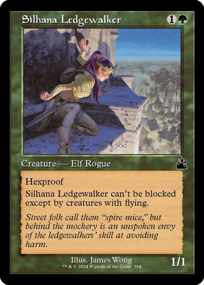 Silhana Ledgewalker (Retro Frame) (354) [Ravnica Remastered]