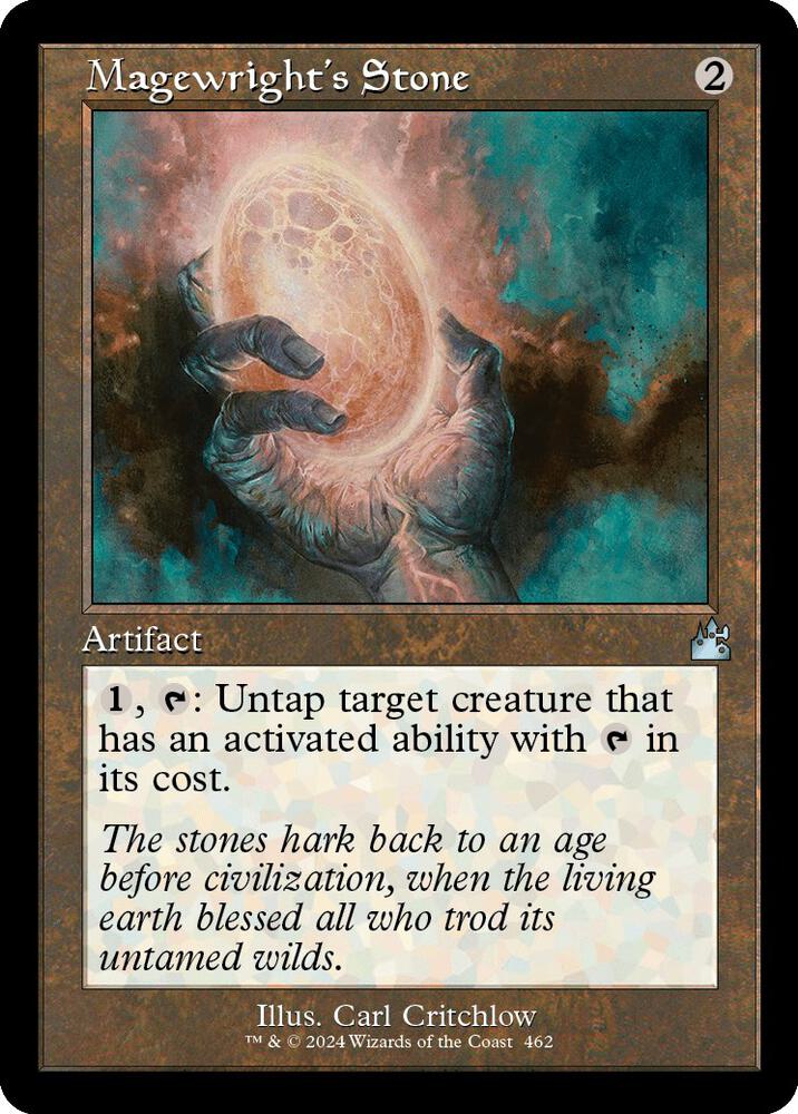 Magewright's Stone (Retro Frame) (462) [Ravnica Remastered]