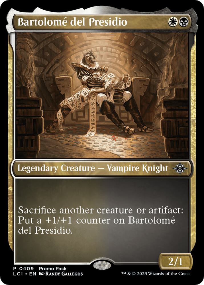 Bartolome del Presidio (409) [The Lost Caverns of Ixalan Promos]