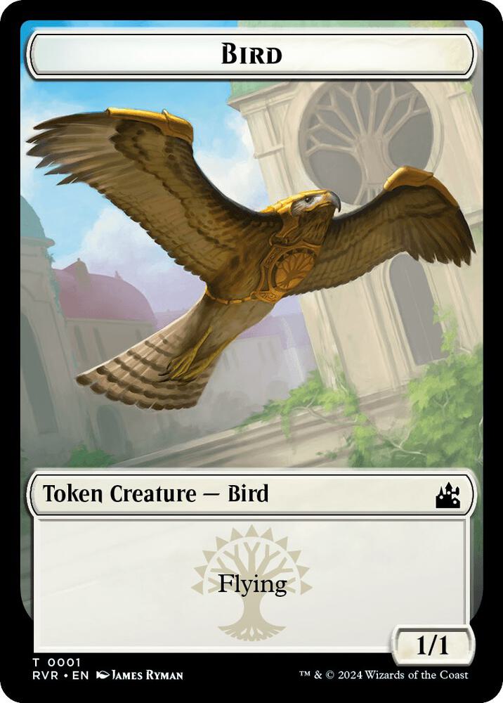 Bird // Goblin (0009) Double-Sided Token (1 // 9) [Ravnica Remastered]