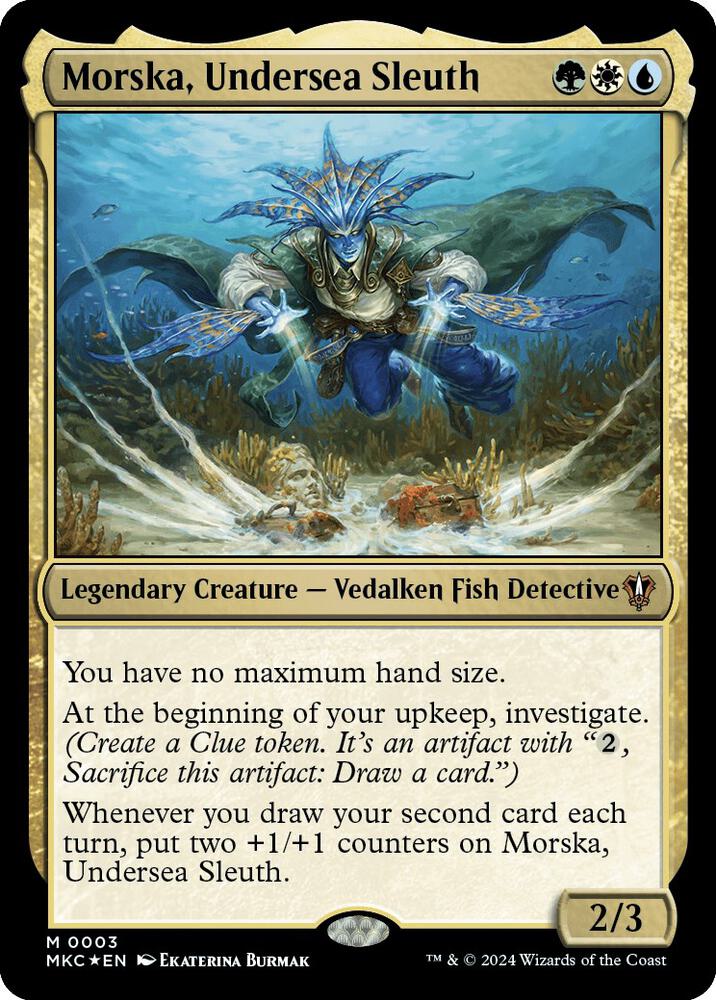 Morska, Undersea Sleuth (3) [Murders at Karlov Manor Commander]