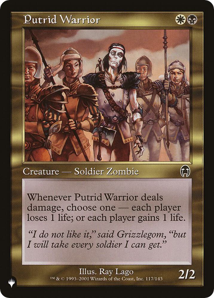 Putrid Warrior (117/143) [The List]